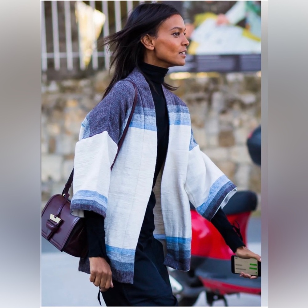 Lemlem Jacket Kimono Wool blend Lagonlook